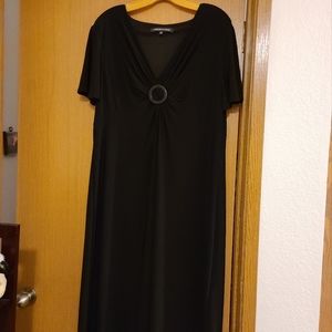 Jones Wear Dress -- Black- size 18W